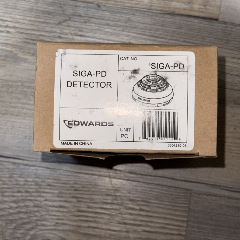 EDWARDS EST SIGA-PD INTELLIGENT PHOTOELECTRIC SMOKE DETECTOR NEW